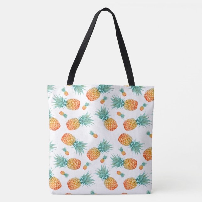 Bolso De Tela Piñas (Anverso)