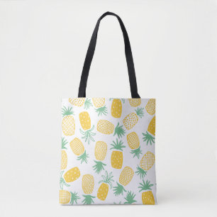 Bolso De Tela Piñas