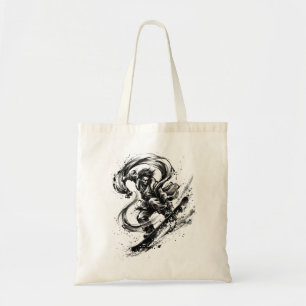 Bolso De Tela Pincel de Arte de Snowboard - Dios Fujin Snowboard