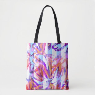 Bolso De Tela Pincel moderno abstracto y sin inconvenientes, tra