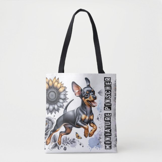 Bolso De Tela Pincher en miniatura (Anverso)