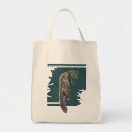 Bolso De Tela Pine Marten Europeo