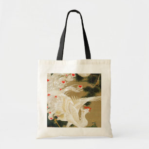 Bolso De Tela Pine Tree & Phoenix (Love Heart Phoenix), Jakuchu