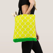 Pineapple Tote Bag Amarillo