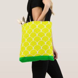 Bolso De Tela Pineapple Tote Bag Amarillo
