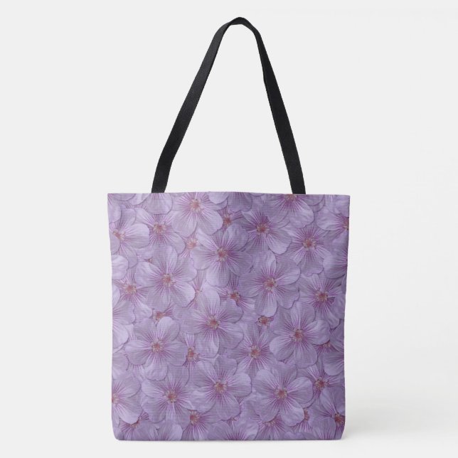 Bolso De Tela Pineywoods Geranium Seamless Pattern (Anverso)