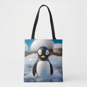 Bolso De Tela Pingüino