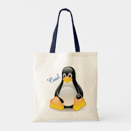 Bolso De Tela Pingüino