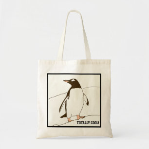 Bolso De Tela Pingüino