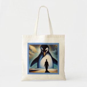 Bolso De Tela Pingüino animal espiritual 1