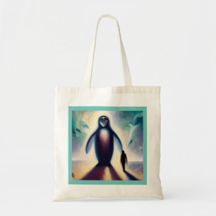 Bolso De Tela Pingüino animal espiritual 2