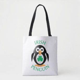 Bolso De Tela Pingüino irlandés