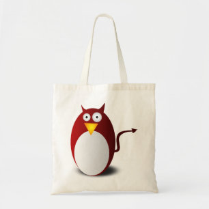 Bolso De Tela Pingüino Linux Tux Ubuntu Demonio Mal del Diablo