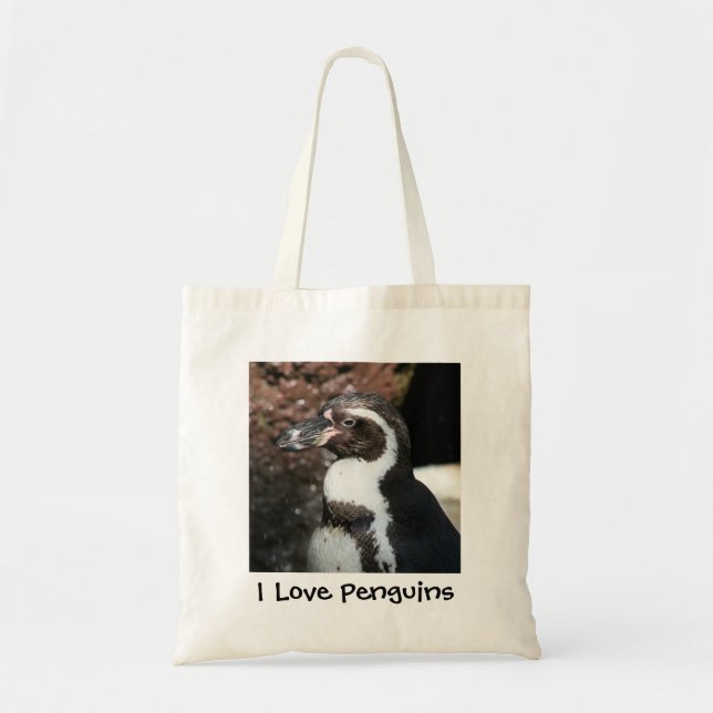 Bolso De Tela Pingüino Tote Bag (Frente)