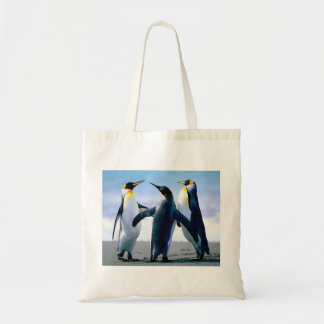 Bolso De Tela Pingüinos
