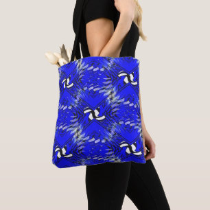 Bolso De Tela Pingüinos nadando......