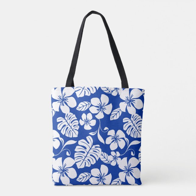 BOLSO DE TELA PINK BIKINI (AZUL REAL) (Reverso)