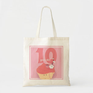 Bolso De Tela Pink Cupcake Birthday Basic Tote