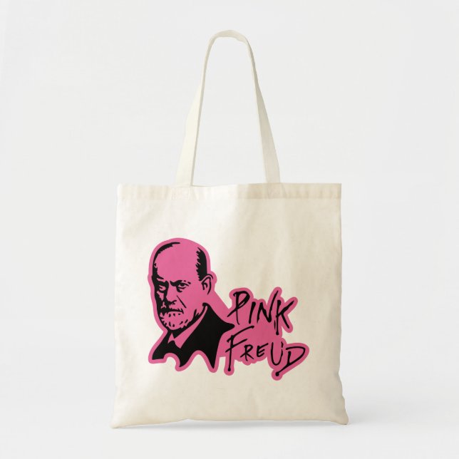 Bolso De Tela PINK FREUD Psychoanalysis Sound Edition (Frente)