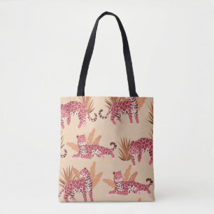 Bolso De Tela Pink Jaguar: La ventisca inmaculada