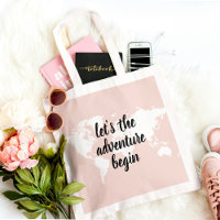 Pink positivo vamos al mapa mundial de aventuras