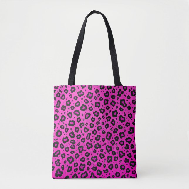 Bolso De Tela Pink rock girafe (Anverso)