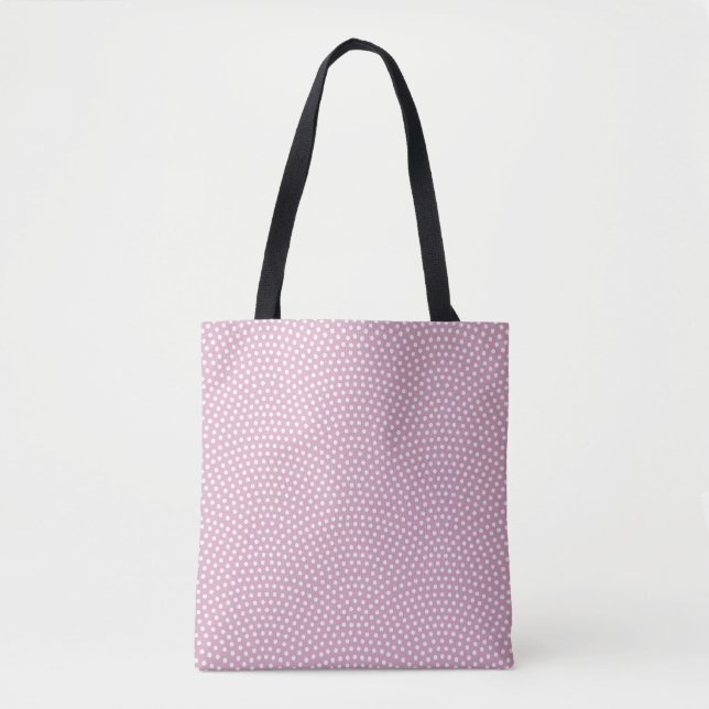 Bolso De Tela Pink Same Komon (Anverso)
