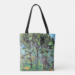 Bolso De Tela Pino con Viaducto de Paul Cezanne, Arte Antiguo