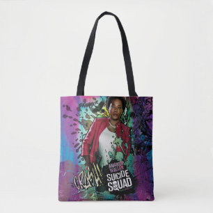Bolso De Tela Pintada del carácter del pelotón el   Amanda