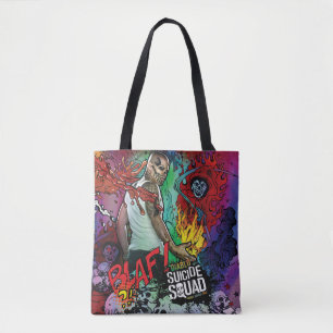 Bolso De Tela Pintada del carácter del pelotón el Diablo del