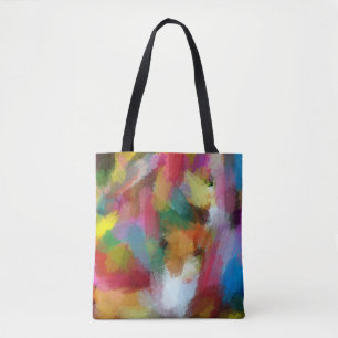 Bolso De Tela Pintado
