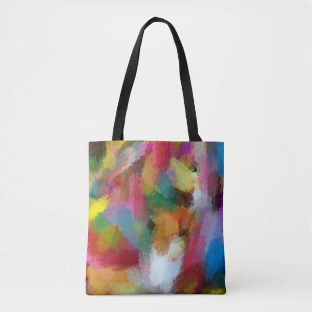 Bolso De Tela Pintado (Anverso)