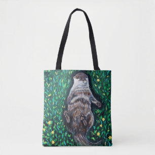 Bolso De Tela Pintado relajado de Otter River