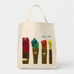 Bolso De Tela Pintar
