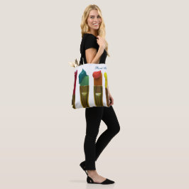 Bolso De Tela Pintar