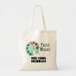 Bolso De Tela Pintar agua no beber