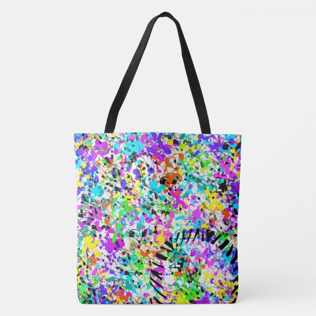Bolso De Tela Pintar de bandeja (Anverso)
