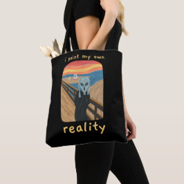 Bolso De Tela Pintar Mi Propia Realidad La Grita Obra Maestra