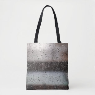 Bolso De Tela Pintura abstracta en blanco y negro