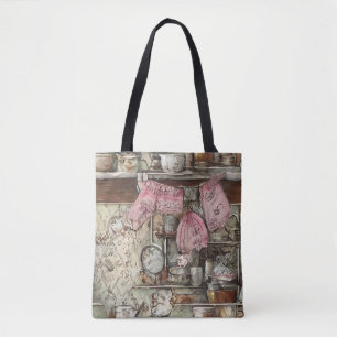 Bolso De Tela Pintura artística única a mano de Retro