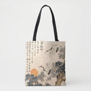 Bolso De Tela Pintura asiática tradicional: arte clásico.