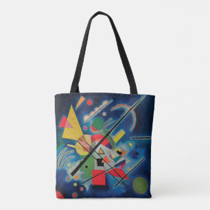 Bolso De Tela Pintura azul de Wassily Kandinsky