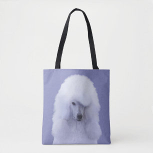 Bolso De Tela Pintura blanca de canapé estándar - Arte de perro