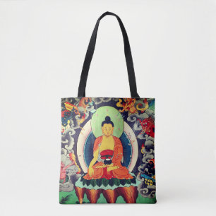 Bolso De Tela Pintura Buda Shakyamuni, Himalayas - Nepal