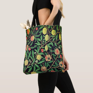 Bolso De Tela Pintura colorida - Patrón de fruta de época
