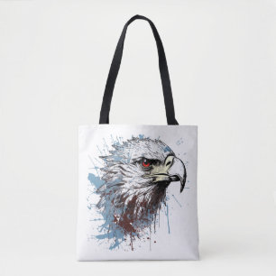 Bolso De Tela Pintura de águila