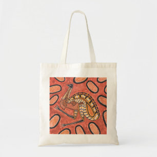 Bolso De Tela Pintura de arte aborigen de Emu