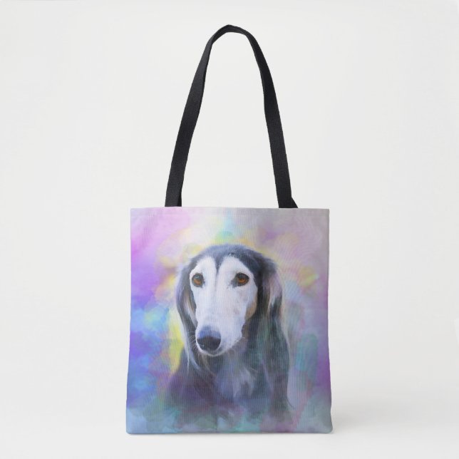 Bolso De Tela Pintura de arte de acuarela de cangrejo (Anverso)
