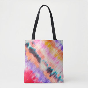 Bolso De Tela Pintura De Arte Sucio Azul. Textura de tintes. Púr