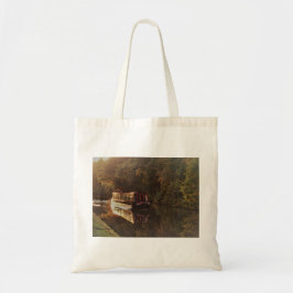 Bolso De Tela Pintura de barcaza estrecha británica